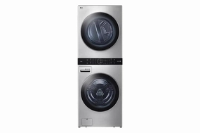 LG STUDIO Single Unit Front Load WashTower(TM) with Center Control(TM) 5.0 cu. ft. Washer and 7.4 cu. ft. Electric Dryer - (WSEX200HNA)