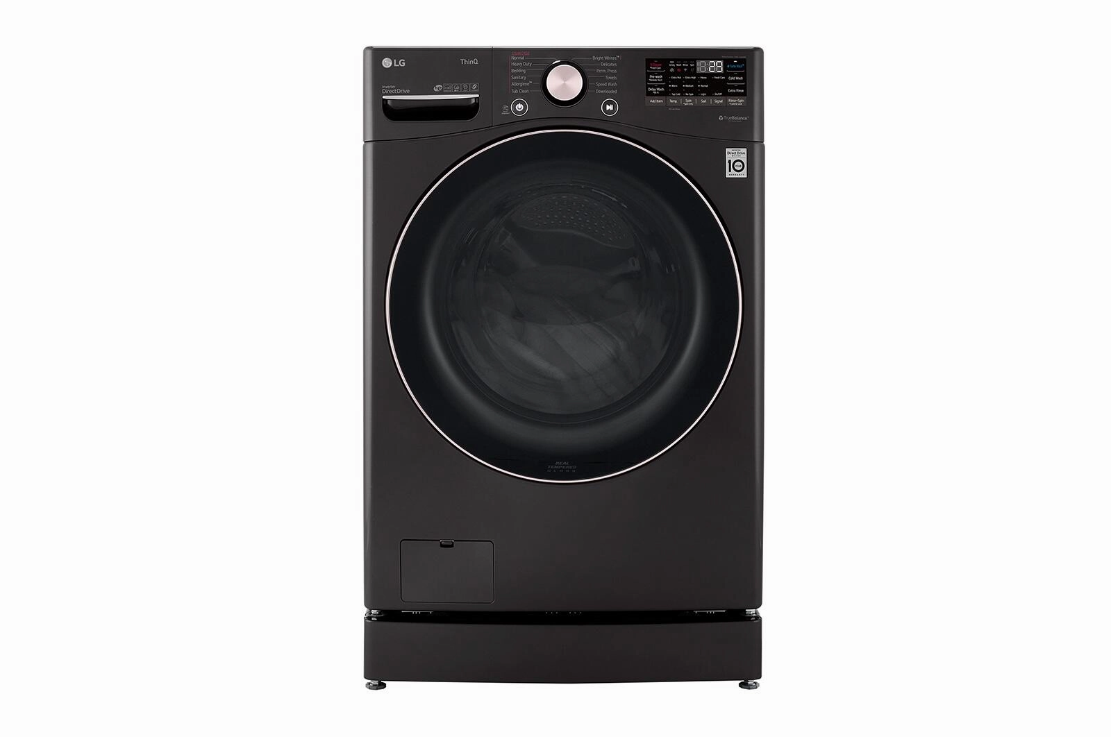 Lg WDPS1B Ada Compliant Laundry Pedestal Riser - Black Steel