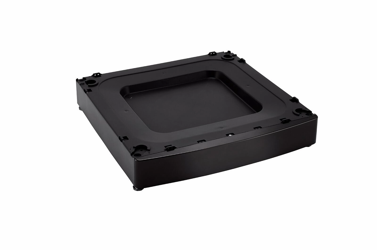 Lg WDPS1B Ada Compliant Laundry Pedestal Riser - Black Steel