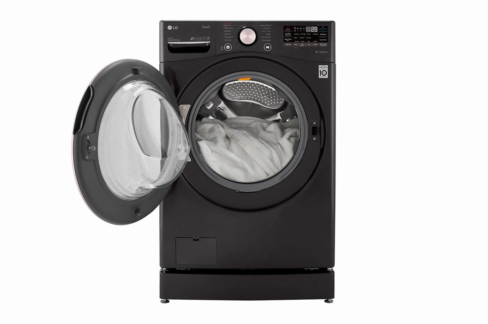 Lg WDPS1B Ada Compliant Laundry Pedestal Riser - Black Steel