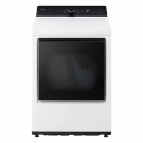 LG White Electric Dryer with EasyLoad Door (7.3 cu.ft) - DLE8400WE