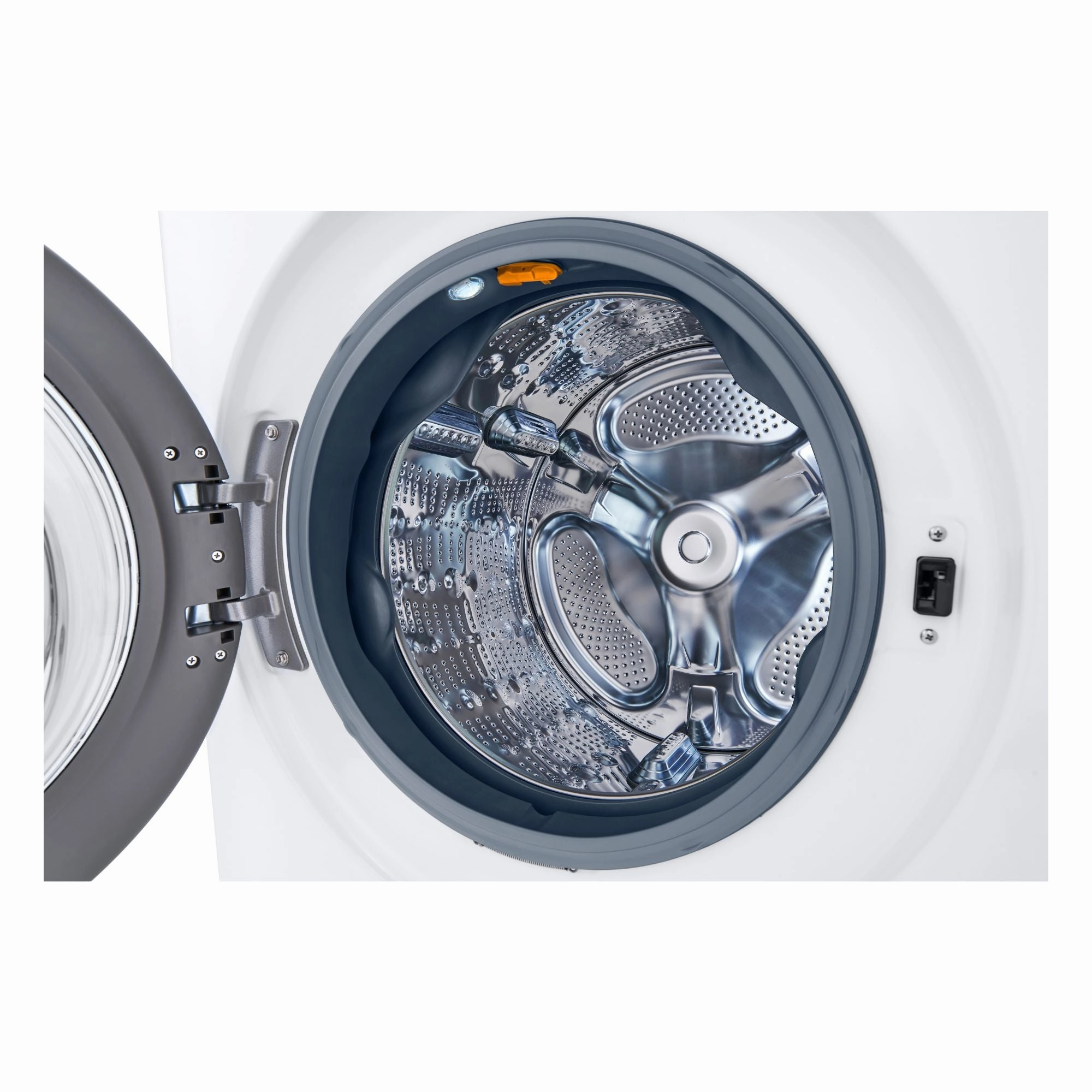 LG White Front Load LG WashTower with Centre Control 5.2 Cu.Ft. Steam Washer and 7.4 Cu. Ft. Electric Dryer - WKE100HWA