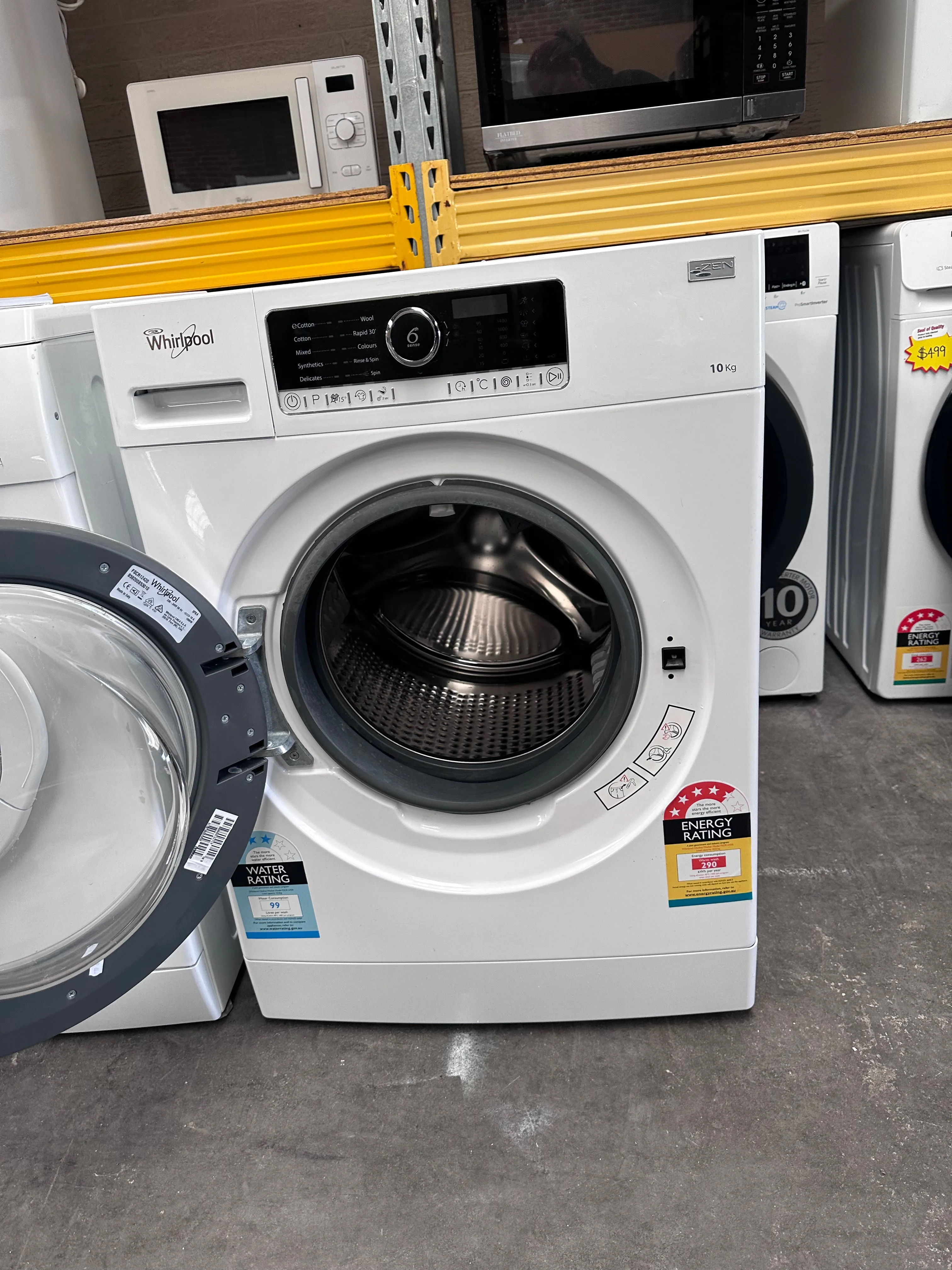 [Made in Italy]  Whirlpool 10kg Front Loader  [Refurbished]