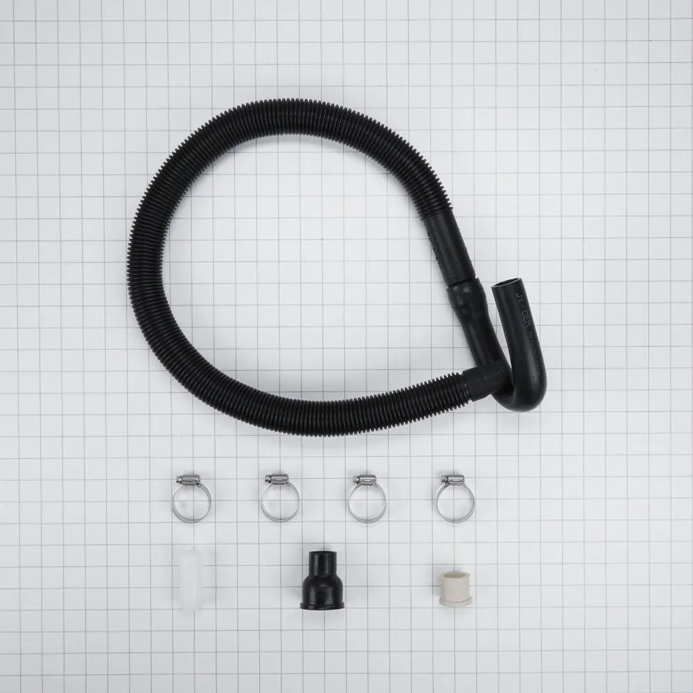 Maytag 40922 Front Load Washer Outer Drain Hose Extension Kit - Black