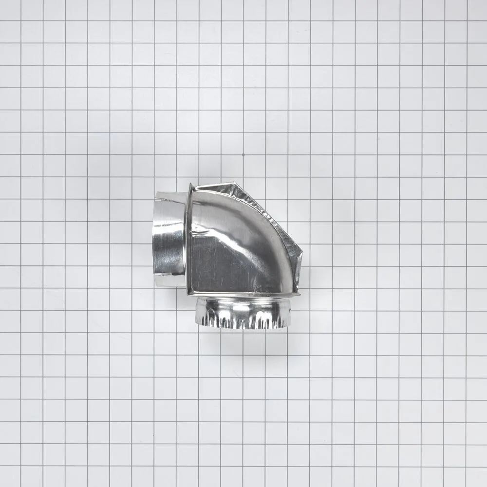 Maytag 4396006RW Dryer Elbow Vent Connector - Gray