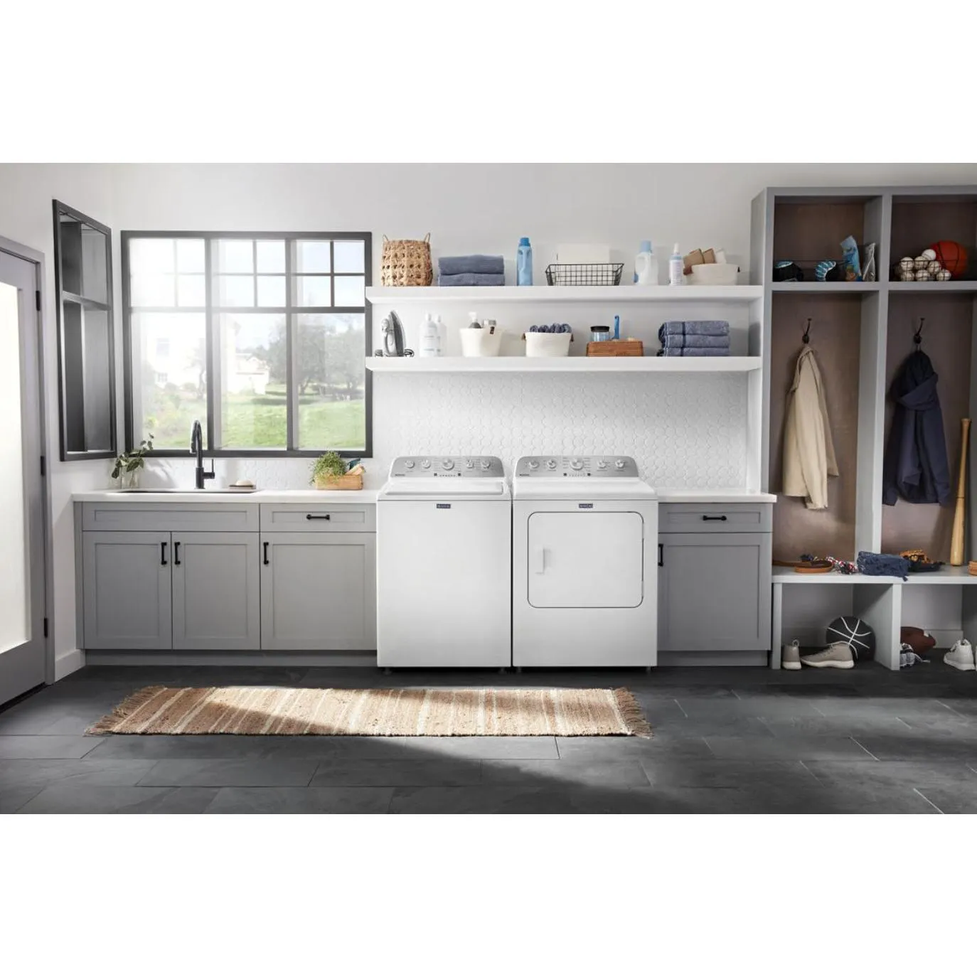 Maytag 5.2 cu. ft. Top Loading Washer with Power Agitator MVW5035MW