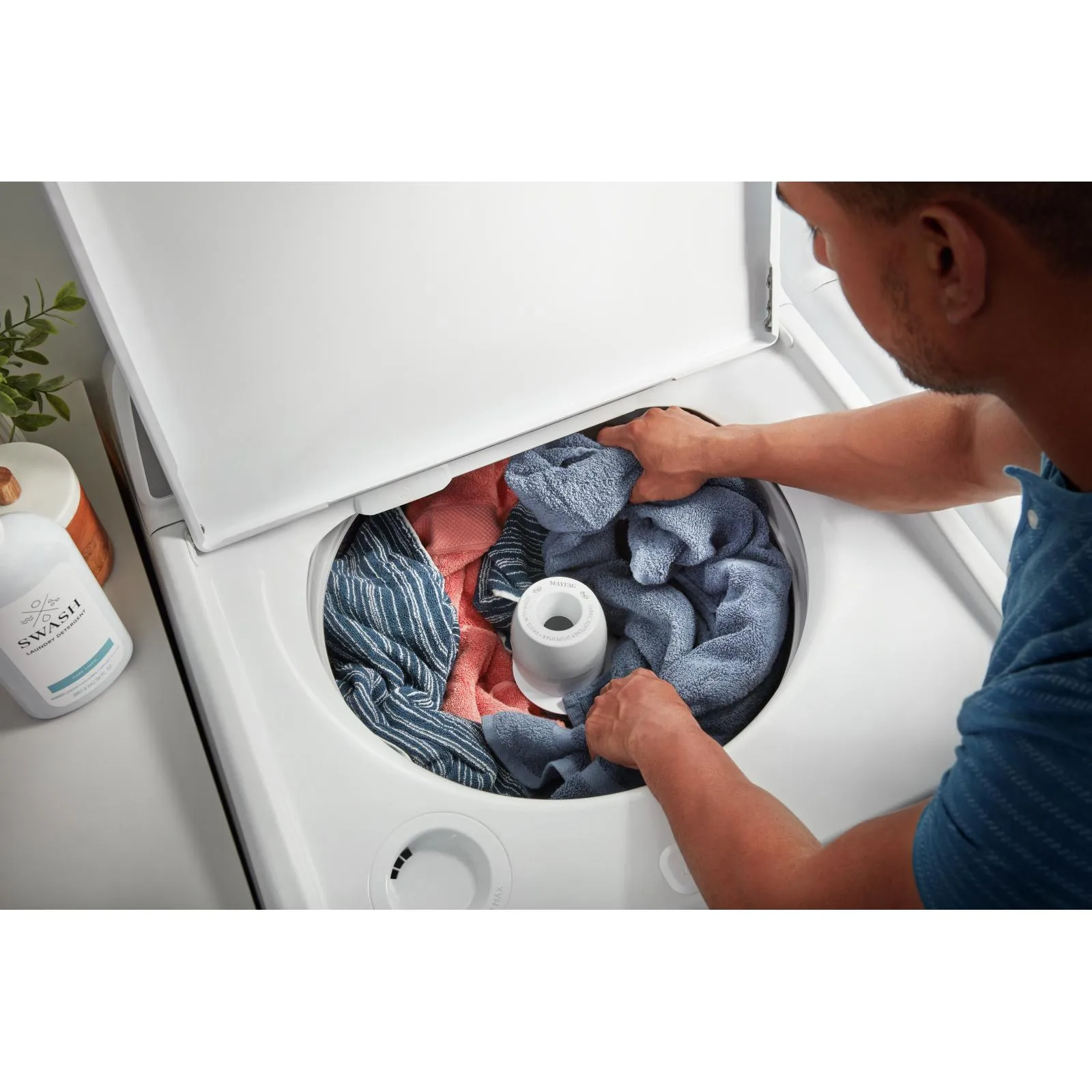 Maytag 5.2 cu.ft. Top Loading Washer with Power Agitator MVW4505MW