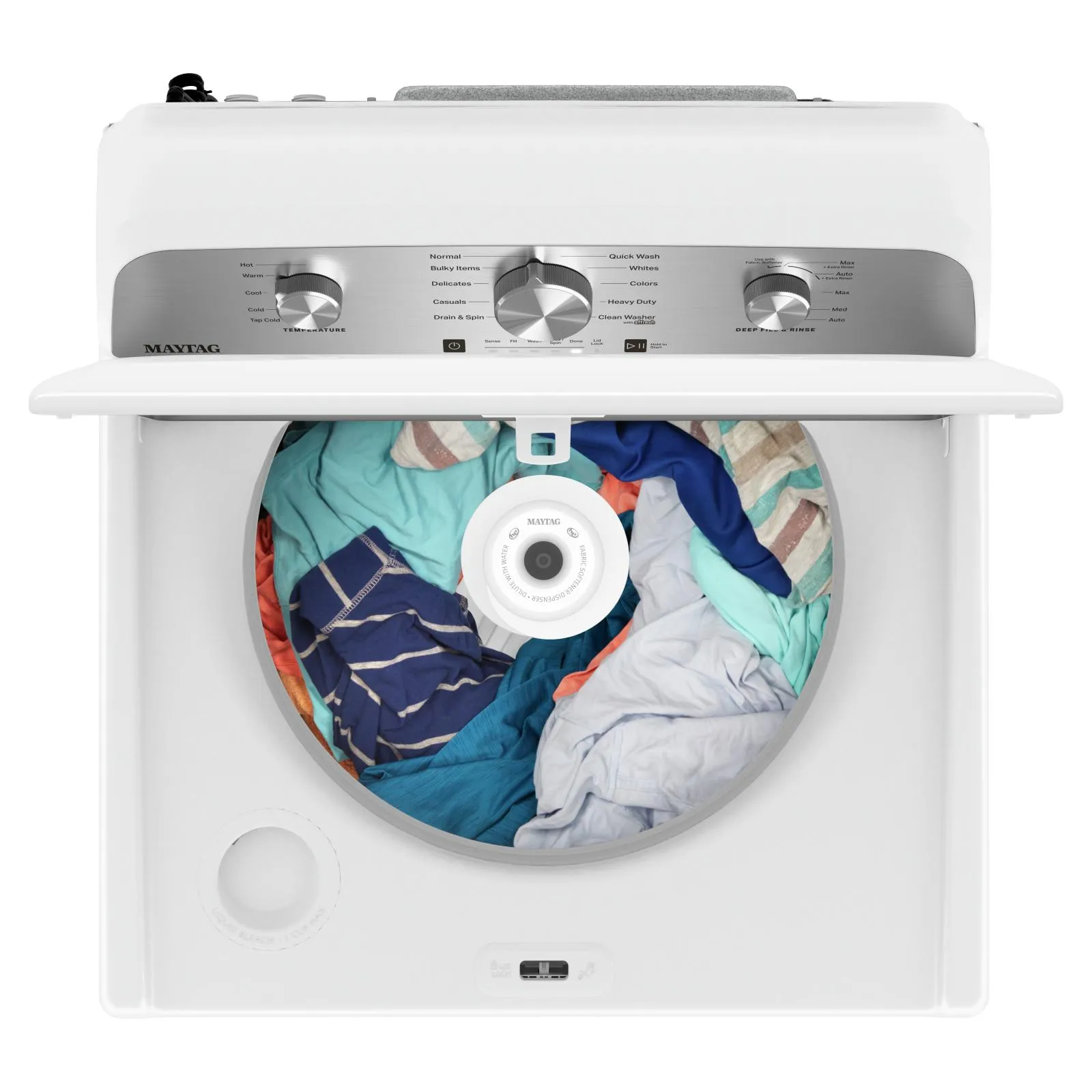 Maytag 5.2 cu.ft. Top Loading Washer with Power Agitator MVW4505MW