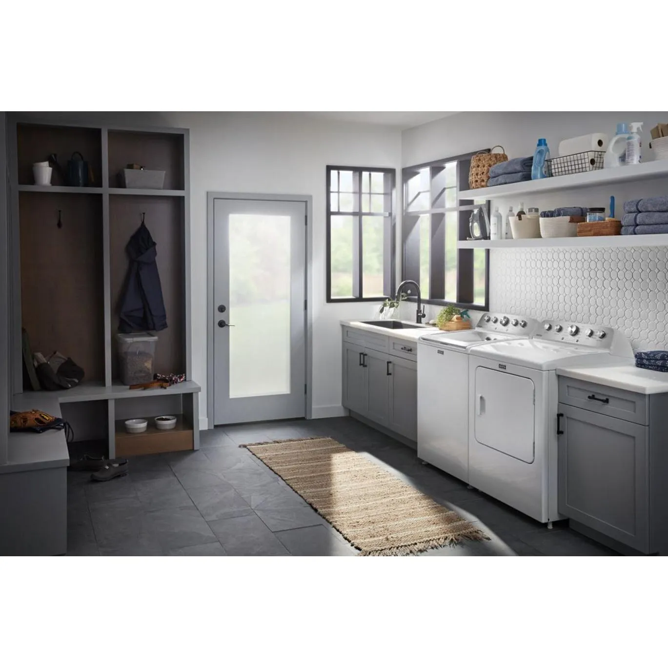 Maytag 5.5 cu. ft. Top Loading Washer with Power Impeller MVW5430MW