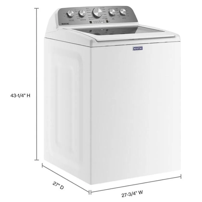 Maytag 5.5 cu. ft. Top Loading Washer with Power Impeller MVW5430MW