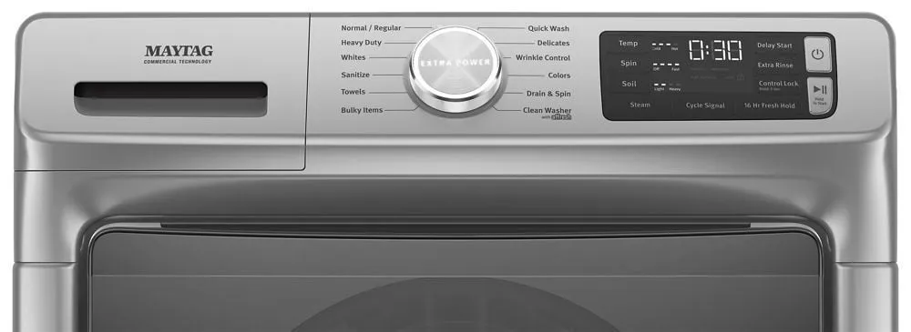 Maytag MHW6630HC Front Load Washer With Extra Power And 16-Hr Fresh Hold Option - 4.8 Cu. Ft.