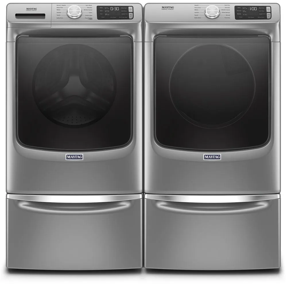 Maytag MHW6630HC Front Load Washer With Extra Power And 16-Hr Fresh Hold Option - 4.8 Cu. Ft.