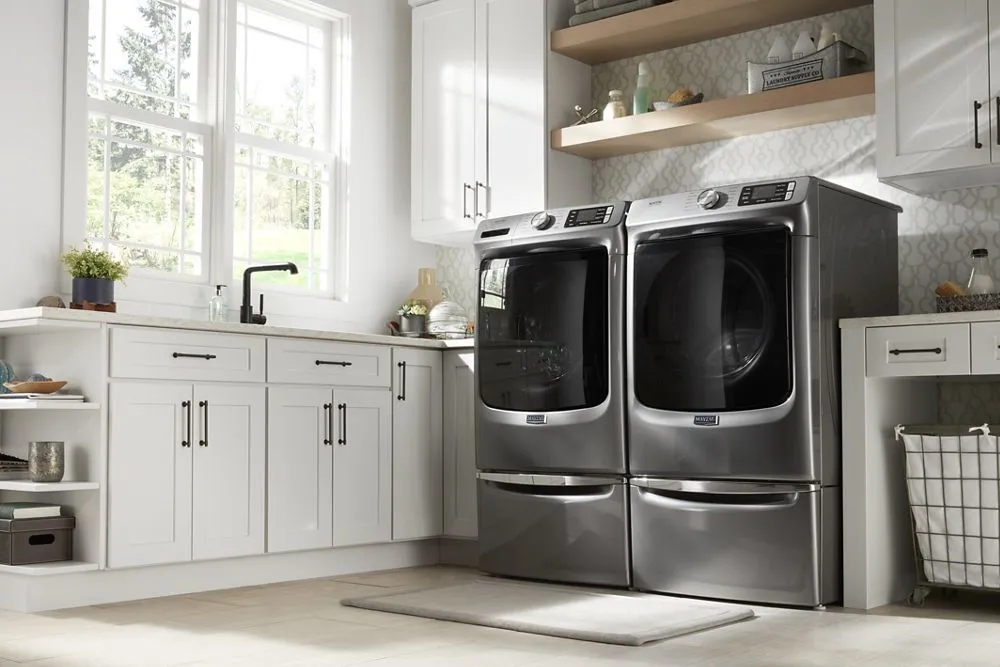 Maytag MHW6630HC Front Load Washer With Extra Power And 16-Hr Fresh Hold Option - 4.8 Cu. Ft.