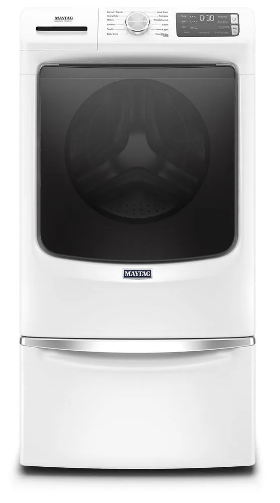 Maytag MHW6630HW Front Load Washer With Extra Power And 16-Hr Fresh Hold Option - 4.8 Cu. Ft.