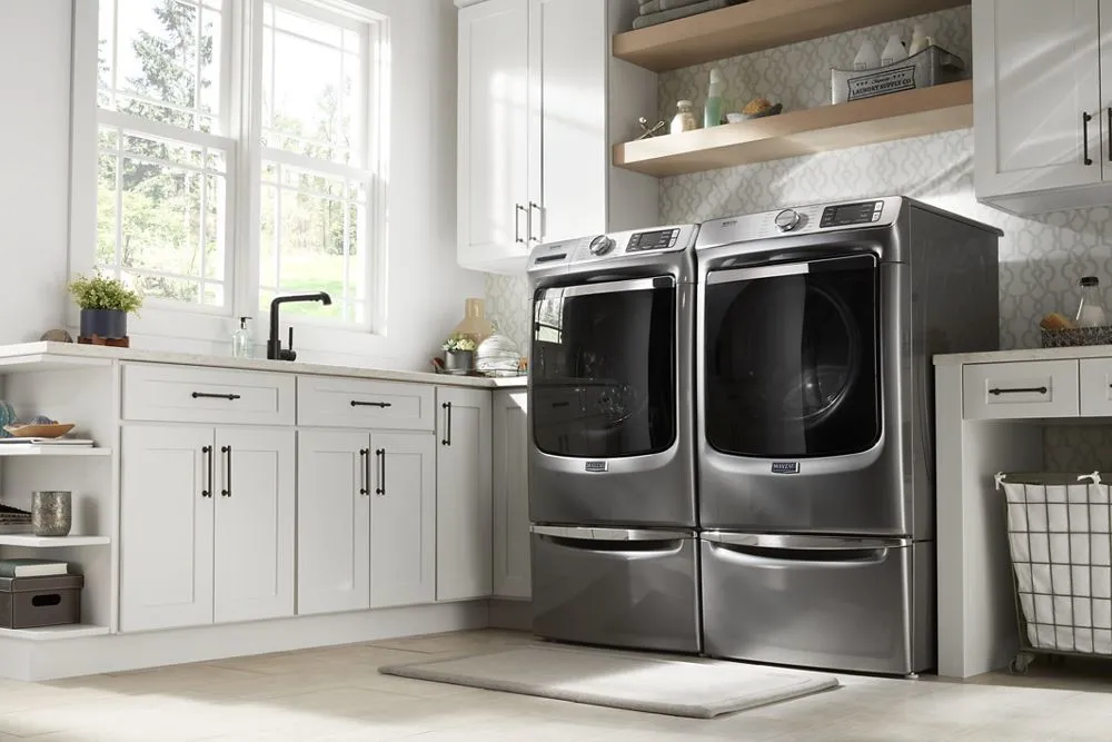 Maytag MHW8630HC Smart Front Load Washer With Extra Power And 24-Hr Fresh Hold Option - 5.0 Cu. Ft.