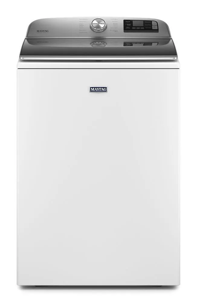 Maytag MVW7230HW Smart Capable Top Load Washer With Extra Power Button - 5.2 Cu. Ft.