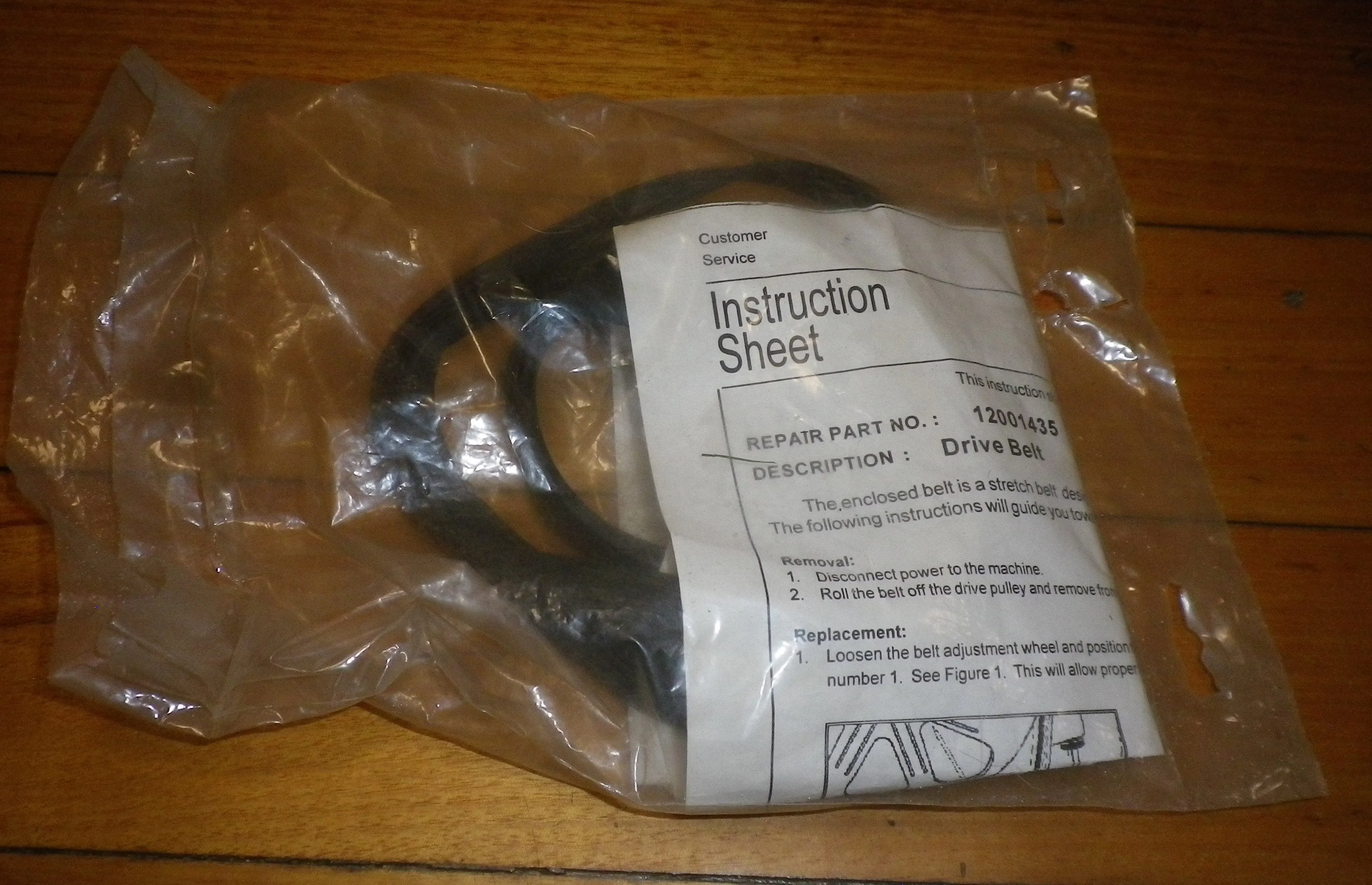 Maytag Neptune Front Loader Washer Main Drive Belt 62722870 - Part # 12001435