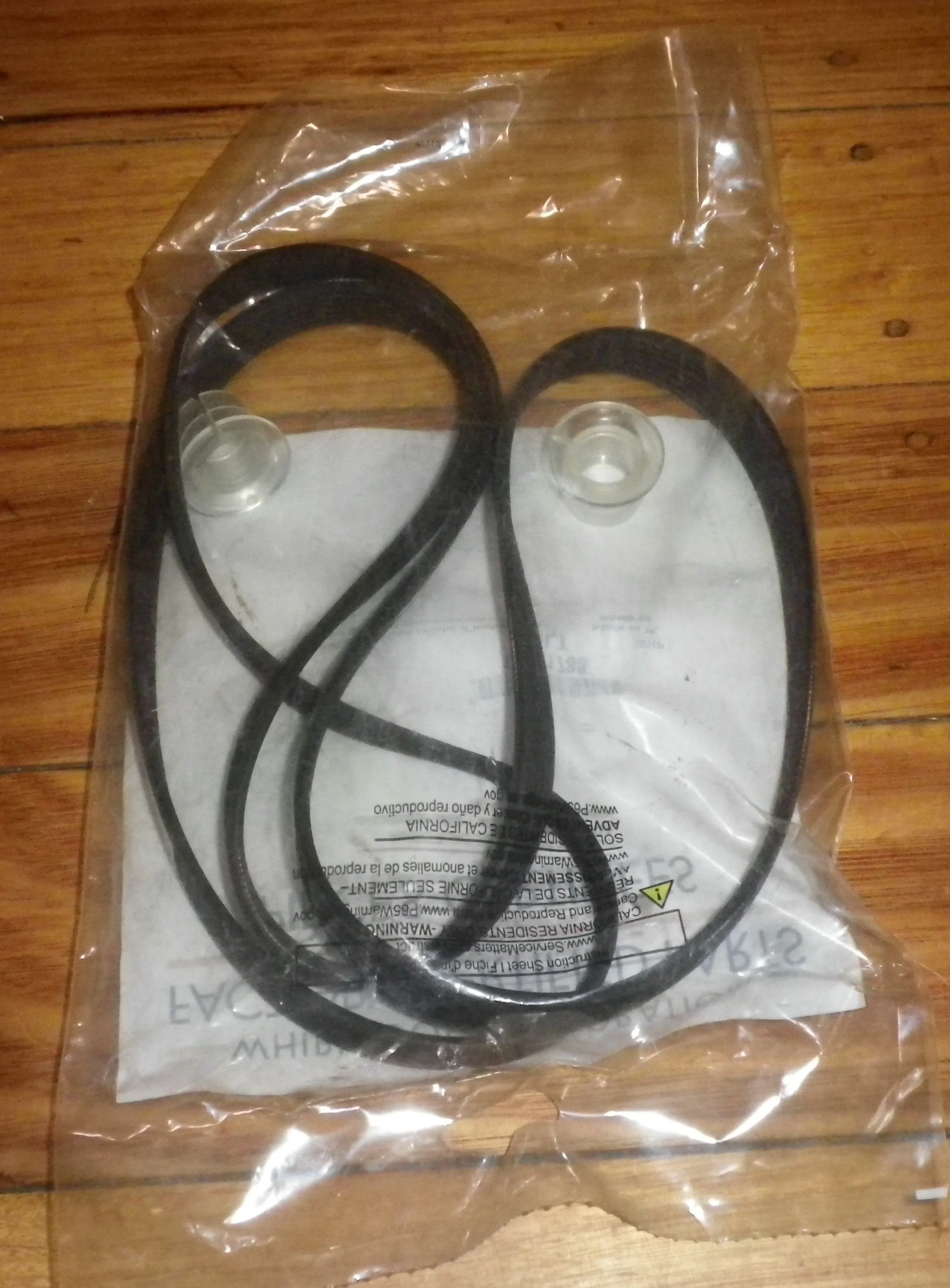 Maytag Neptune Front Loader Washer Main Drive Belt & Isolators - Part # 12001788