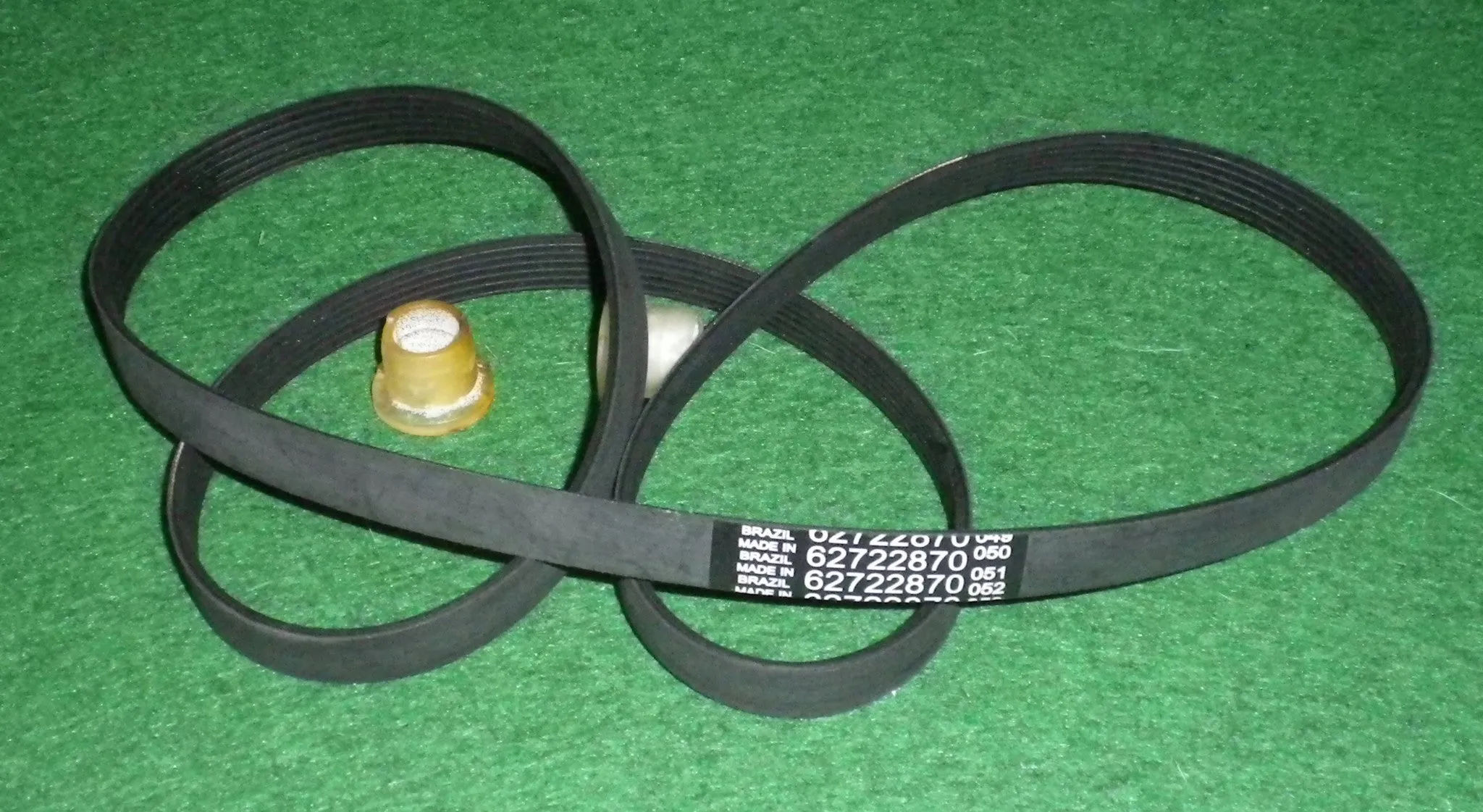Maytag Neptune Front Loader Washer Main Drive Belt & Isolators - Part # 12001788