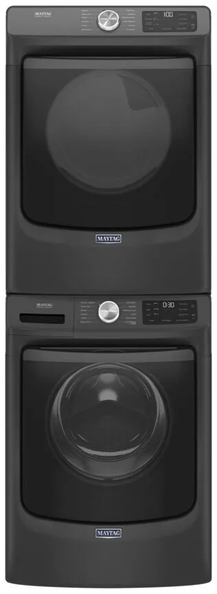 Maytag Volcano Black Front Load Washer with Extra Power and 16-Hr Fresh Hold (5.5 cu. ft.) - MHW6630MBK