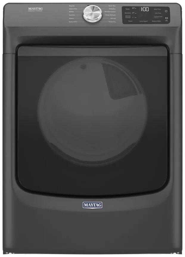 Maytag Volcano Black Gas Dryer with Extra Power and Quick Cycle (7.3 cu. ft.) - MGD6630MBK