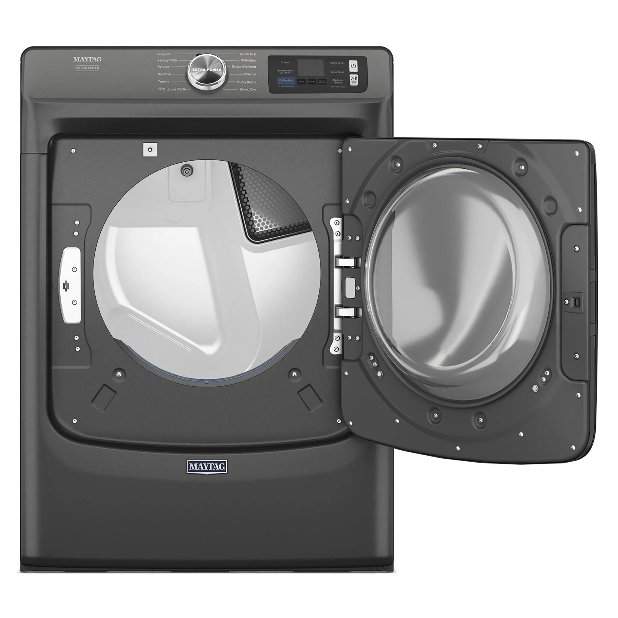 Maytag Volcano Black Gas Dryer with Pet Pro (7.4 Cu.Ft.) - MGD7020RU