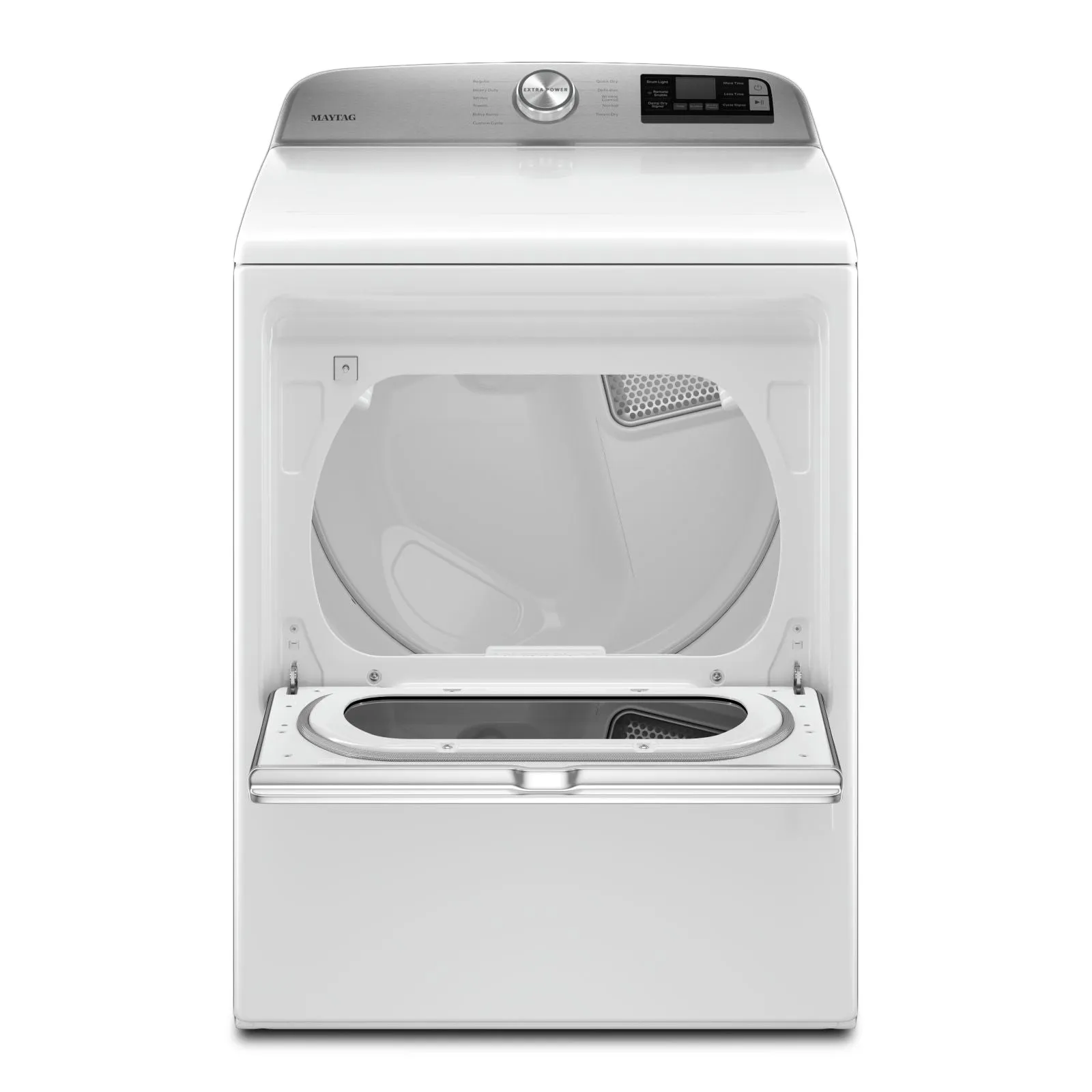 Maytag White Smart Gas Dryer (7.4 cu.ft.) - MGD6230HW