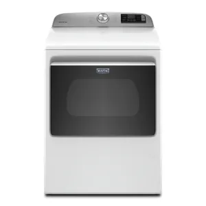 Maytag White Smart Gas Dryer (7.4 cu.ft.) - MGD6230HW