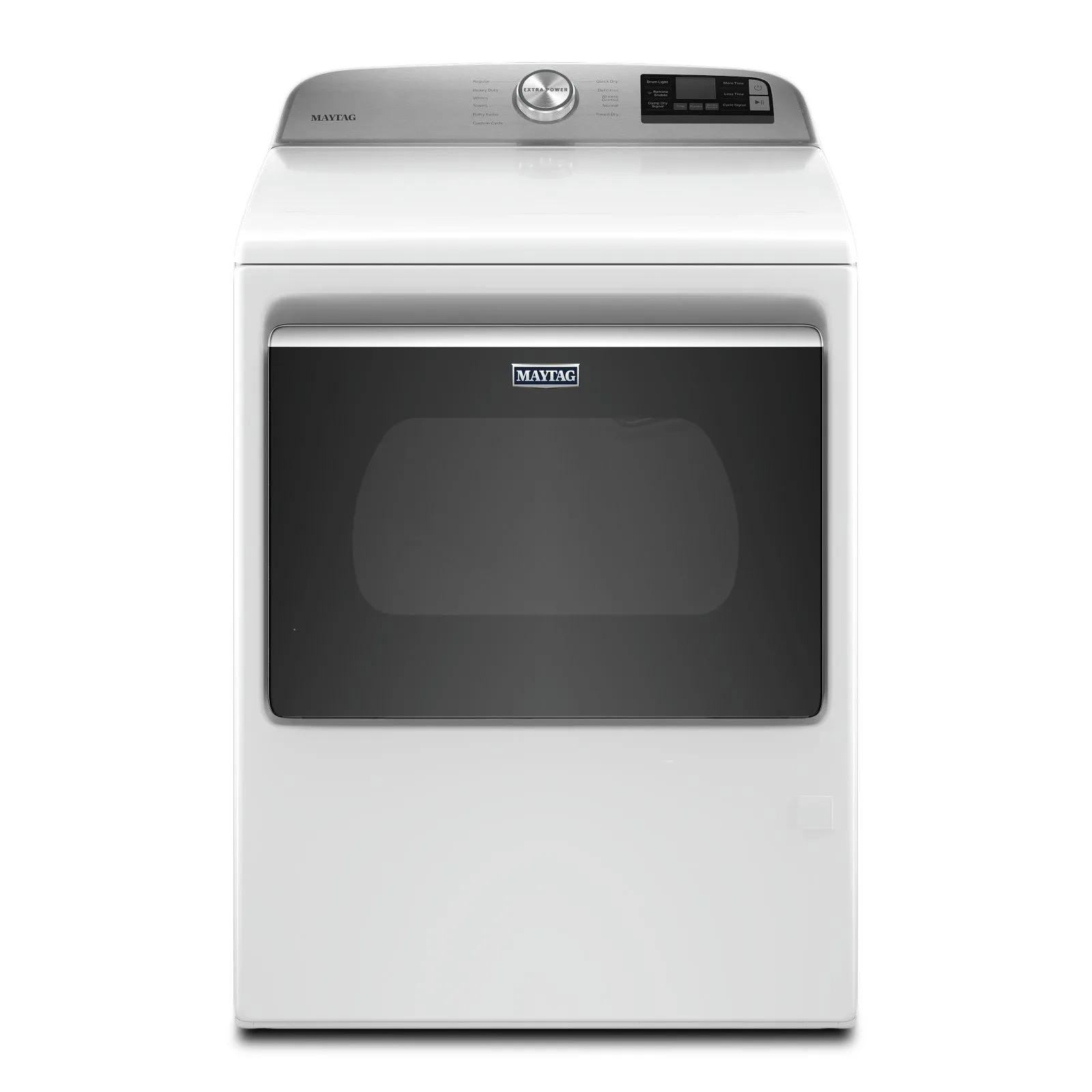Maytag White Smart Gas Dryer (7.4 cu.ft.) - MGD6230HW