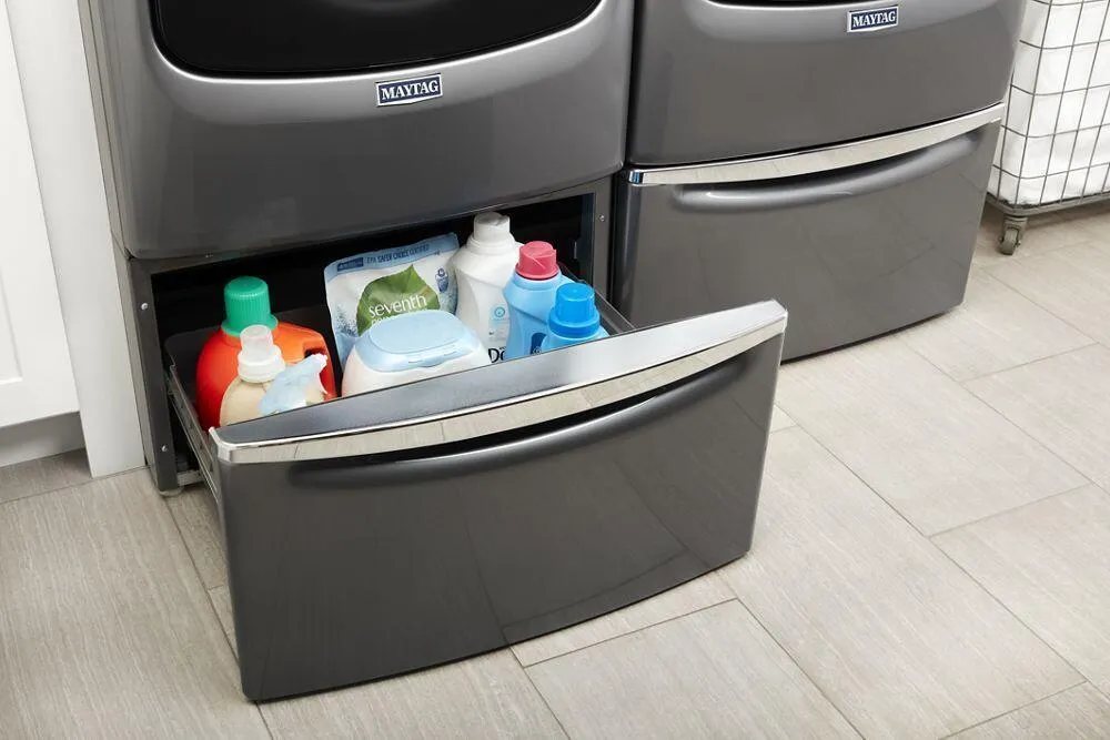 Maytag XHPC155YC 15.5" Pedestal For Front Load Washer And Dryer With Storage