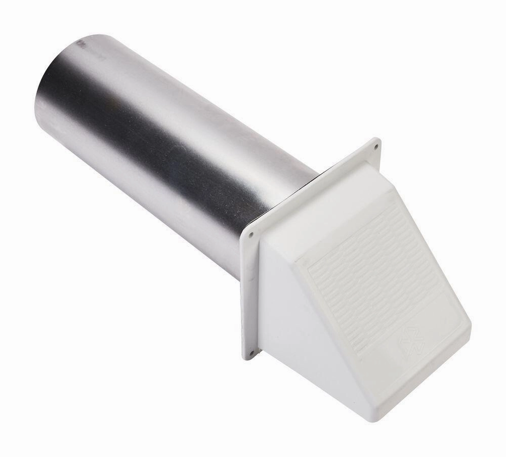 Maytag 4396007RW Dryer Outdoor Vent Cap Assembly - Gray-White