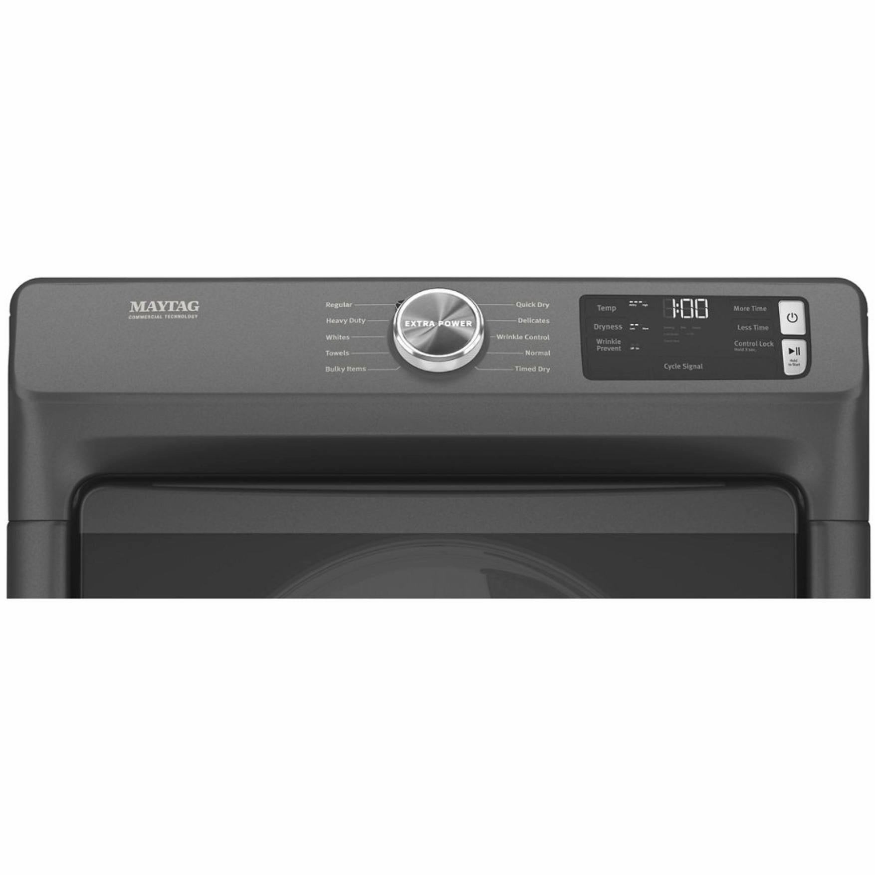 Maytag 7.3 cu. ft. Electric Dryer with Maytag Commercial Technology YMED5630MBK