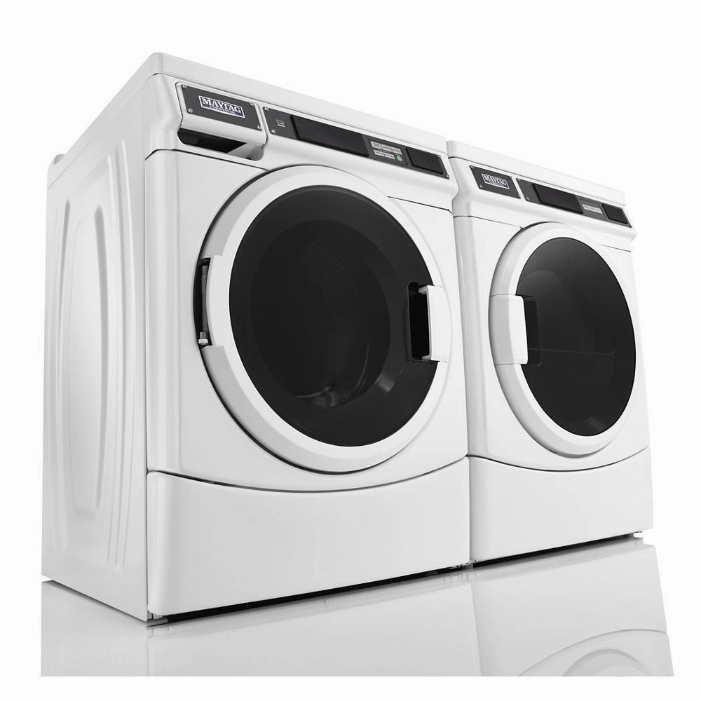 Maytag MDE28PRCYW Commercial Electric Dryer, Card Reader Ready Or Non-Vend