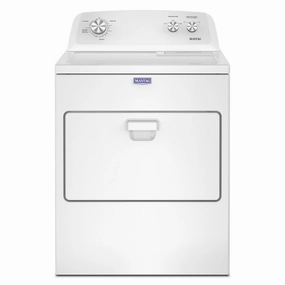 Maytag MED4005SW Top Load Electric Wrinkle Prevent Dryer - 7.0 Cu. Ft.