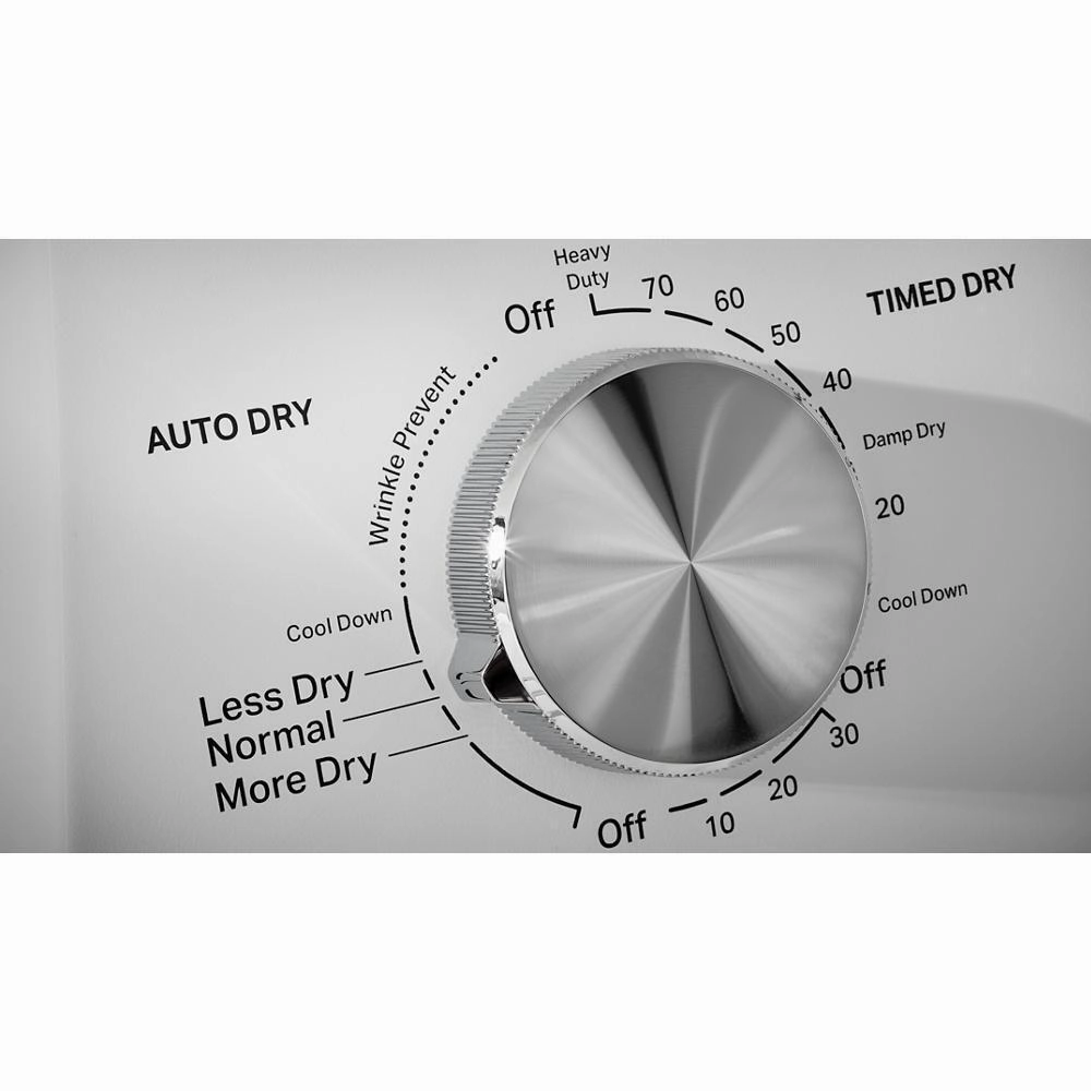 Maytag MED4005SW Top Load Electric Wrinkle Prevent Dryer - 7.0 Cu. Ft.