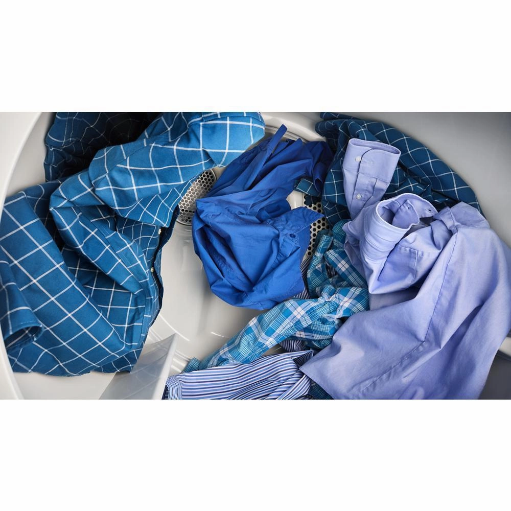 Maytag MED4005SW Top Load Electric Wrinkle Prevent Dryer - 7.0 Cu. Ft.