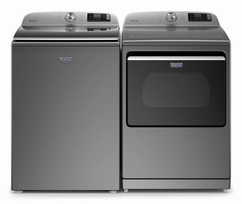 Maytag MED7230HC Smart Capable Top Load Electric Dryer With Extra Power Button - 7.4 Cu. Ft.