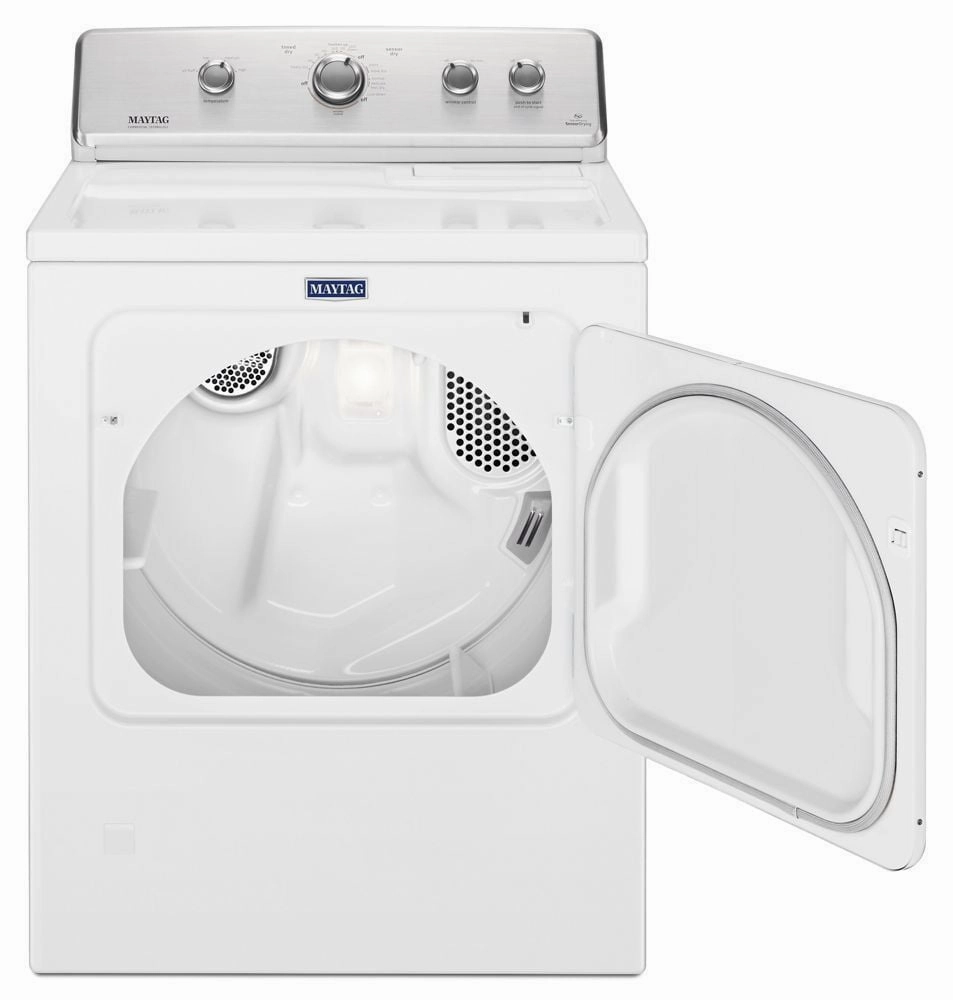 Maytag MEDC465HW Large Capacity Top Load Dryer With Wrinkle Control - 7.0 Cu. Ft.
