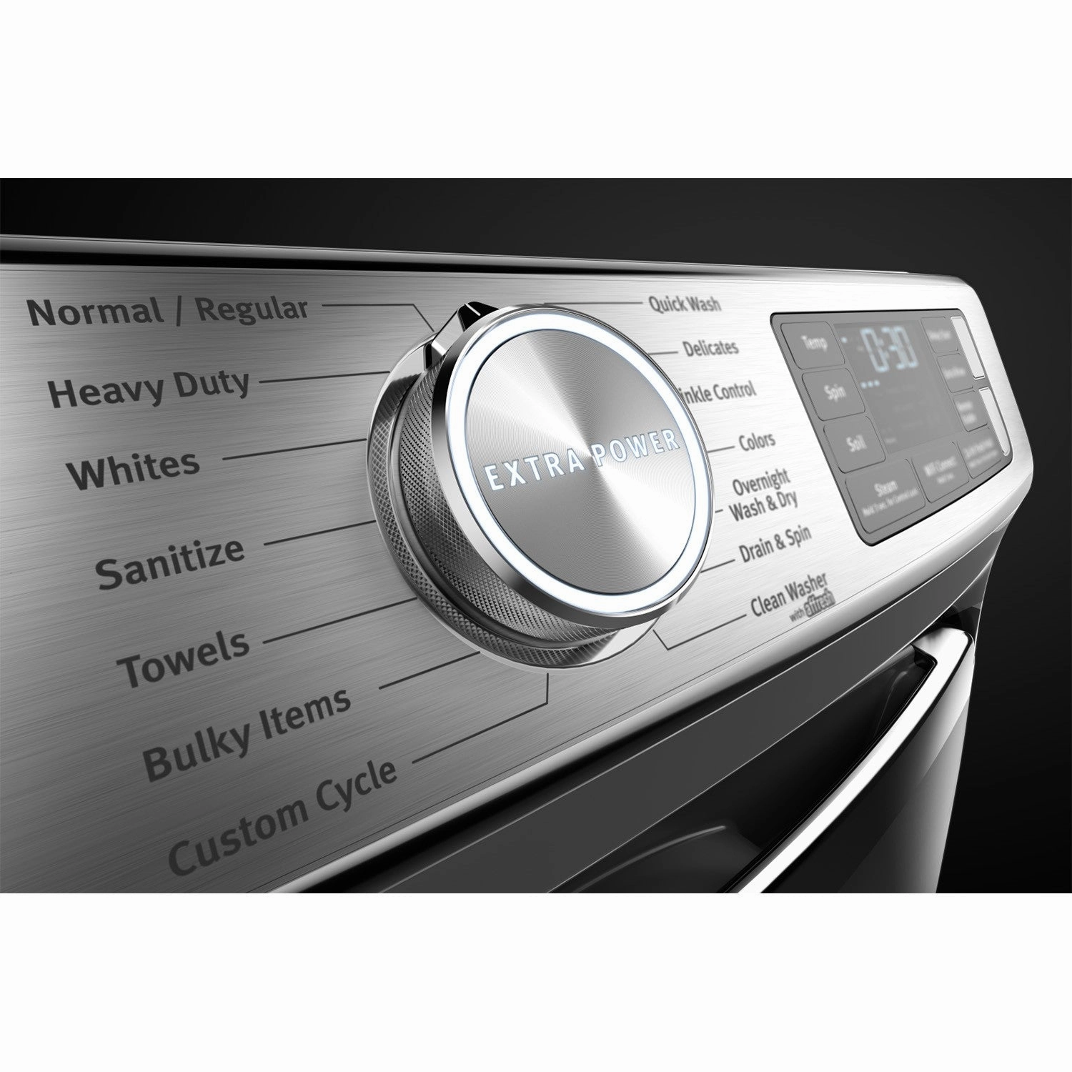 Maytag Metallic Slate Front-Load Washer (5.8 cu. ft.) & Gas Dryer (7.3 cu. ft.) - MHW8630HC/MGD8630HC