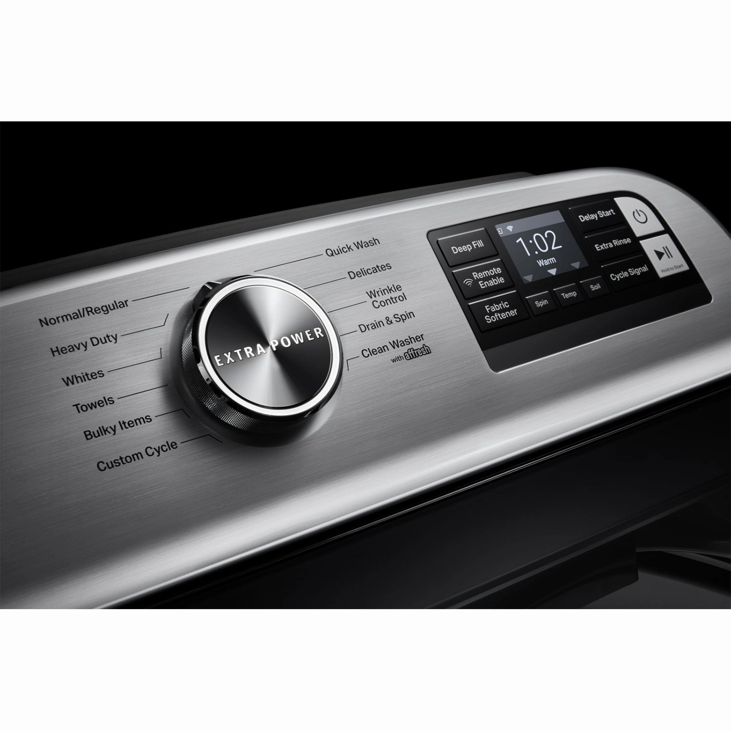Maytag Metallic Slate Smart Top-Load Washer (5.4 cu. ft.) & Electric Dryer (7.4 cu. ft.) - MVW6230HC/YMED7230HC
