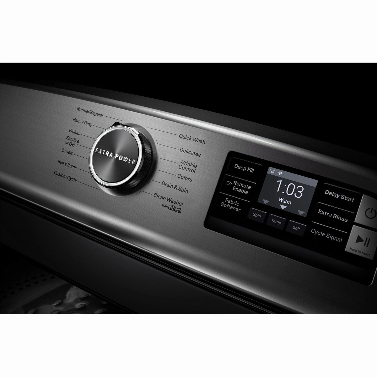 Maytag Metallic Slate Smart Top-Load Washer (6.0 cu. ft.) & Smart Gas Dryer (7.4 cu. ft.) - MVW7230HC/MGD6230HC