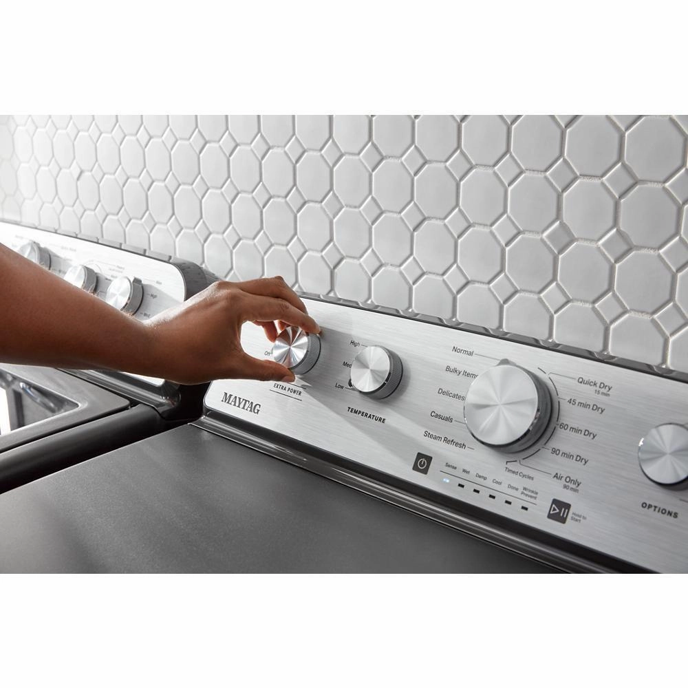 Maytag MGD5430PBK Top Load Gas Dryer With Steam-Enhanced Cycles - 7.0 Cu. Ft.