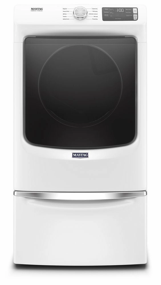 Maytag MGD5630HW Front Load Gas Dryer With Extra Power And Quick Dry Cycle - 7.3 Cu. Ft.