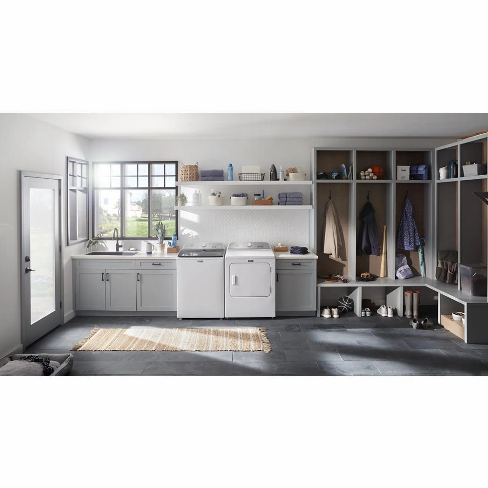 Maytag MGD6500MW Pet Pro Top Load Gas Dryer - 7.0 Cu. Ft.