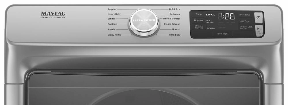 Maytag MGD6630HC Front Load Gas Dryer With Extra Power And Quick Dry Cycle - 7.3 Cu. Ft.