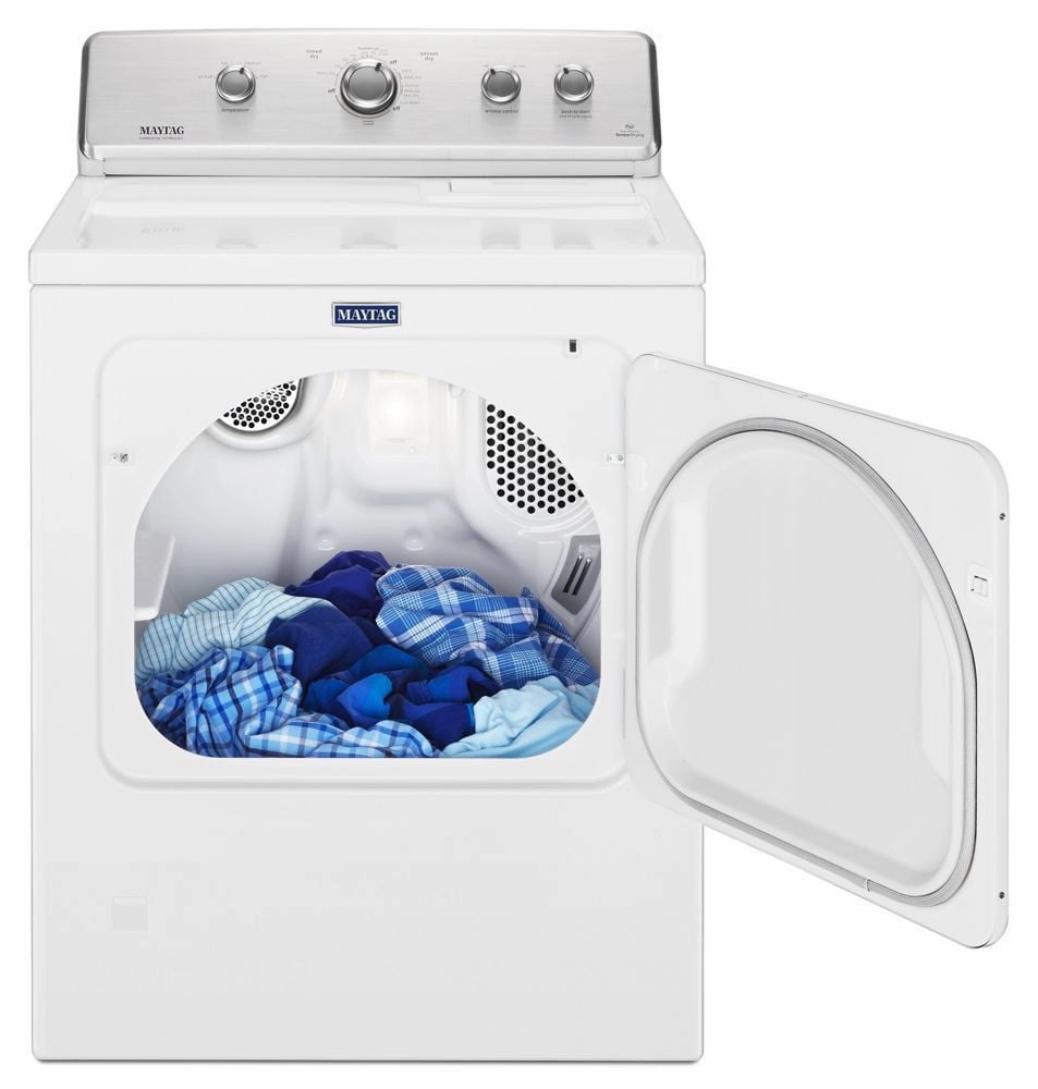 Maytag MGDC465HW Large Capacity Top Load Dryer With Wrinkle Control - 7.0 Cu. Ft.