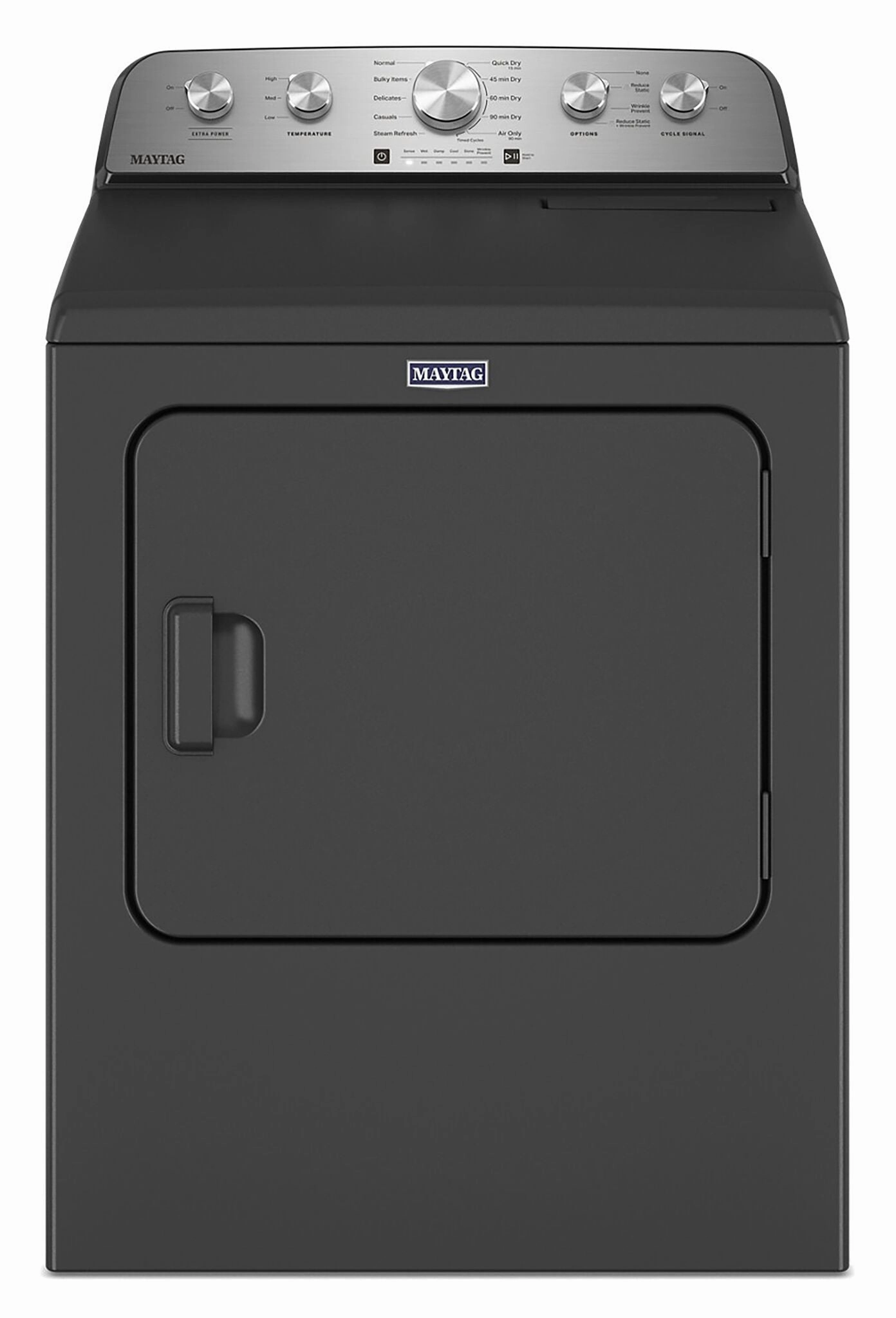 Maytag Volcano Black Electric Dryer (7.00 Cu Ft) - YMED5430PBK