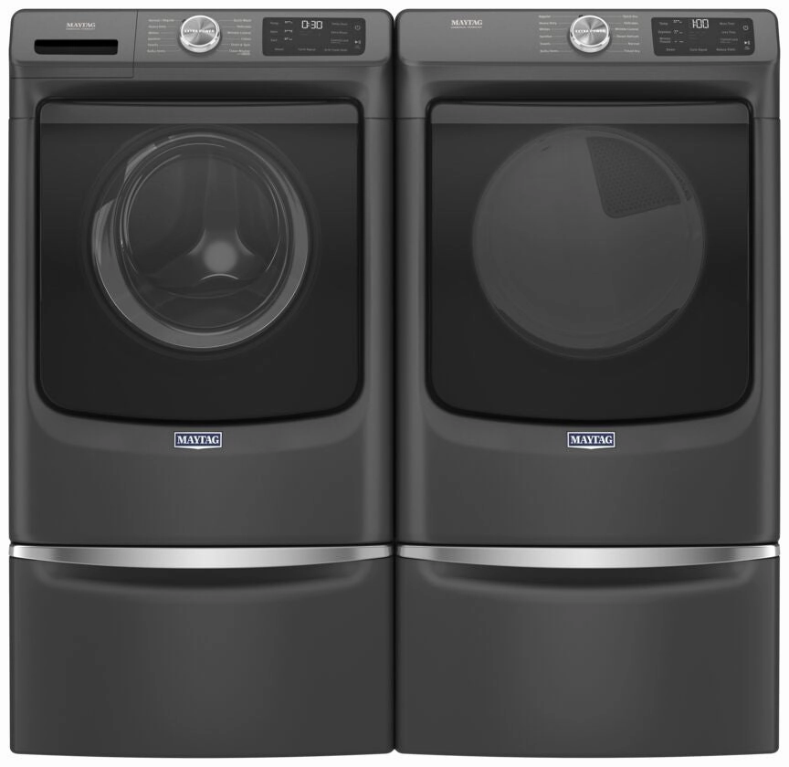 Maytag Volcano Black Gas Dryer with Extra Power and Quick Cycle (7.3 cu. ft.) - MGD6630MBK