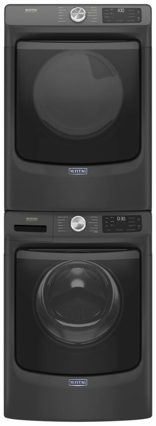 Maytag Volcano Black Gas Dryer with Extra Power and Quick Cycle (7.3 cu. ft.) - MGD6630MBK