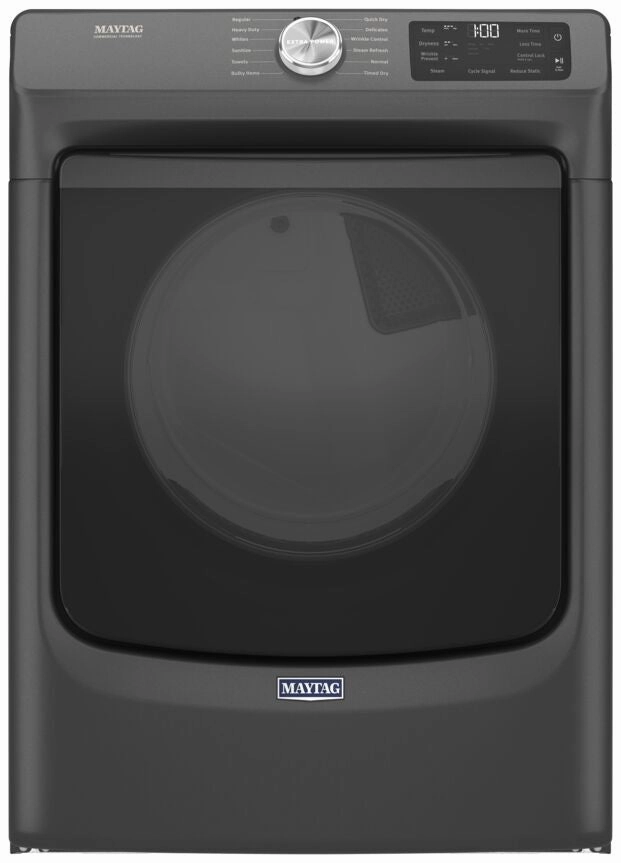 Maytag Volcano Black Gas Dryer with Extra Power and Quick Cycle (7.3 cu. ft.) - MGD6630MBK